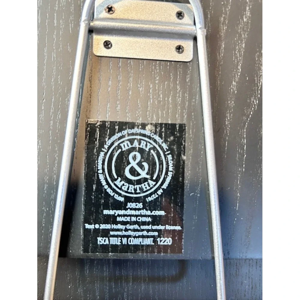 Mary and Martha Words for the Week Scripture Card Holder Black‎ Wood J0826